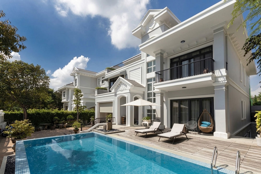 Biệt Thự Lâu Đài Chateau Có Hồ Bơi Phú Mỹ Hưng Phường Tân Mỹ